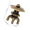 thumbnail image 2 of unbranded De Pabellón Zen En Cobre Multicolor Para Interior Y Exterior, 2 of 8