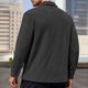 thumbnail image 5 of Ceisia Warm Fleece Mens Loose Fit Solid Color Button Down Shirt Jacket Gifts, 5 of 5