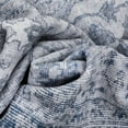 thumbnail image 5 of Well Woven Overdyed Helode Machine Washable Grey Vintage Oriental Medallion Area Rug 5x7 (5' x 7'), 5 of 8