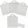 thumbnail image 3 of Siruishop 4 Pieces Bead Counting Tool Tray 3 4 6 8mm Practical Holder Bead Design Tray White, 3 of 8