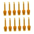 thumbnail image 4 of Almencla 12 Pieces Fishing Lure Display Clips Compact Portable Sturdy Alloy for Fly Tying Yellow, 4 of 8