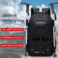 thumbnail image 4 of Mochila de viaje impermeable para hombre y mujer, bolsa ligera de 40L para senderismo al aire libre, camping, 4 of 4