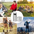 thumbnail image 5 of Kettle,1050ml Stainless Steel Stainless Steel Water Leak Proof Bottle Proof Bottle Kettle Water Bottle Sport Water With Cup 1050ml Bottle Huiop 1050ml Mewmewcat, 5 of 6
