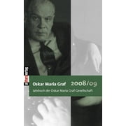 Oskar Maria Graf 2008/09 (Paperback)