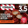 TGI Fridays Frozen Appetizers Sweet & Smoky Boneless Chicken Bites, 10 oz. Box