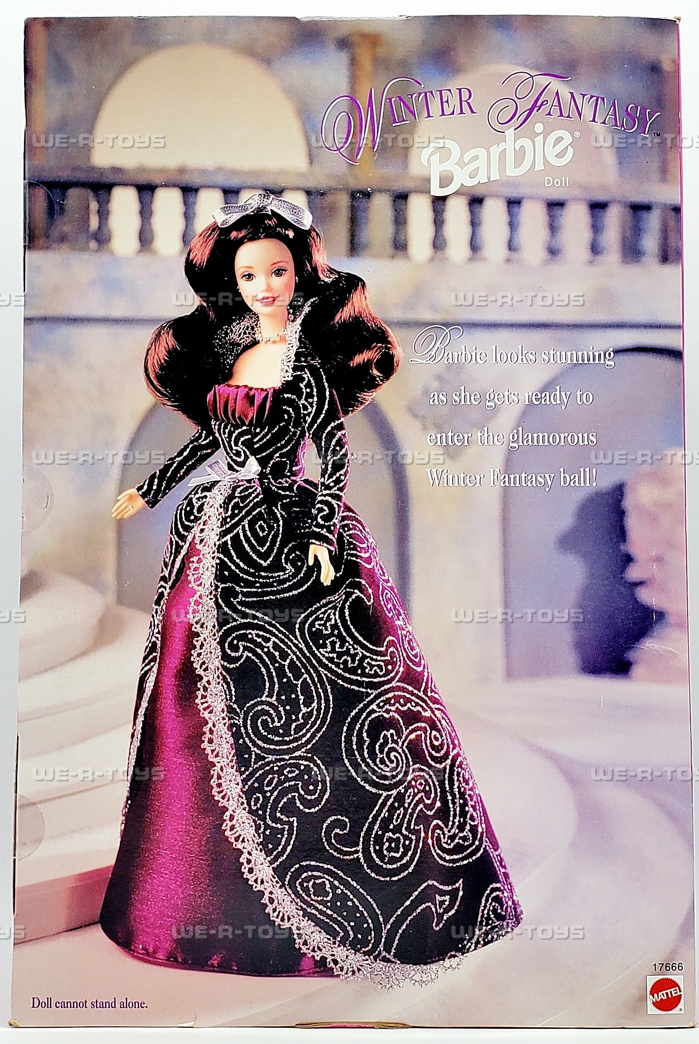 Winter Fantasy Barbie Doll Brunette Special Edition 1996 Mattel