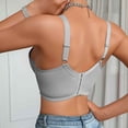 thumbnail image 5 of Asxite Bras for Women Plus Size Lace Back Hook Underwire Push Up Daily Loose and Breathable, 5 of 5