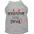 thumbnail image 4 of Mirage Pet Handsome Little Devil Screen Print Dog Shirt Grey Sm, 4 of 6