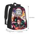 thumbnail image 2 of Demon Slayer Backpack For School Anime Bookbag Lightweight School Bags Satchel Back Packs, 2 of 2