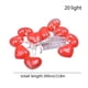 thumbnail image 3 of Decoraciones para el día de San Valentín, adornos para el día de San Valentín, regalos para el día de San Valentín, luces LED de tela con forma de corazón de melocotón, luces decorativas para habitaci, 3 of 6