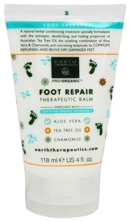 Foot Repair Therapeutic Balm - 4 oz. by Earth Therapeutics (pack of 2)