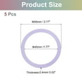 thumbnail image 2 of 5Pcs Magnetic Adapter Ring, Magnetic Wireless Charger Conversion Kit, Purple, 2 of 8