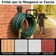 thumbnail image 2 of Ganchos de Garaje, 2 Piezas Soporte para Manguera de Jardin, Gancho de Metal Duradero, Ganchos de Alta Resistencia para Mangueras, para Patios Interiores y Exteriores, Jardines, Garajes etc, 2 of 3