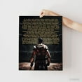thumbnail image 2 of The Man in the Arena Poster - Original Art Print with Vivid Details - Visually Striking Motivational Decor - The Man in the Arena Wall Art, 2 of 2