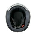 thumbnail image 2 of MMG Adult Motorcycle Helmet, Open Face Flip Up Visor DOT - Matte Black XL, 2 of 6