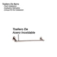 thumbnail image 2 of Toallero de barra Rubinett  Acero inóxidable 304 Satinado, 2 of 3
