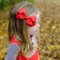 thumbnail image 7 of NOGIS Red Bows for Girls,6PCS Hand-made Grosgrain Ribbon Hair Bows Alligator Clips Hair Accessories for Little Teen Toddler Girls Kids, 7 of 7