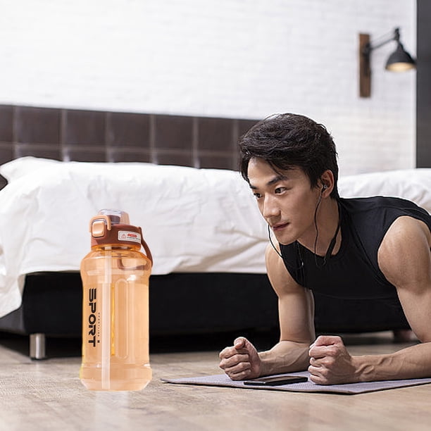 Descuentos Imperdibles, Botella de agua de gran capacidad, botella de agua portátil para deportes al aire libre, taza espacial de fitness de verano Akmoler