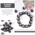 thumbnail image 3 of HAMPPLIES 50 Pcs Perles de Billard en Acrylique Rondes pour Bricolage et Fêtes Noires, 3 of 7