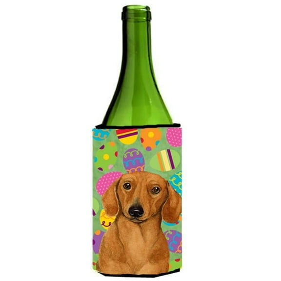 Dachshund Easter Eggtravaganza Wine Bottle  Hugger - 24 oz.