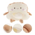 thumbnail image 2 of Toast Bread Hat Prop Festival Headgear Stuffed Toast Hat Cosplay Party Performance Hat, 2 of 9