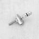 thumbnail image 5 of 1 Pair Toilet Seat Fixing Hinge Set M6 X 71.5mm Stainless Steel Toilet Lid Hinge Fixing Bracket C0102G Compatible, 5 of 5
