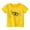 Yellow, variant on WOYY Toddler Girls Graphic T-Shirt Short Sleeve Round Neck T Shirt Summer Casual Tshirt