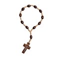thumbnail image 6 of Catholic Rosary Wood Rosary Beads Mini Rosaries with for Cross for Women Men, 6 of 6