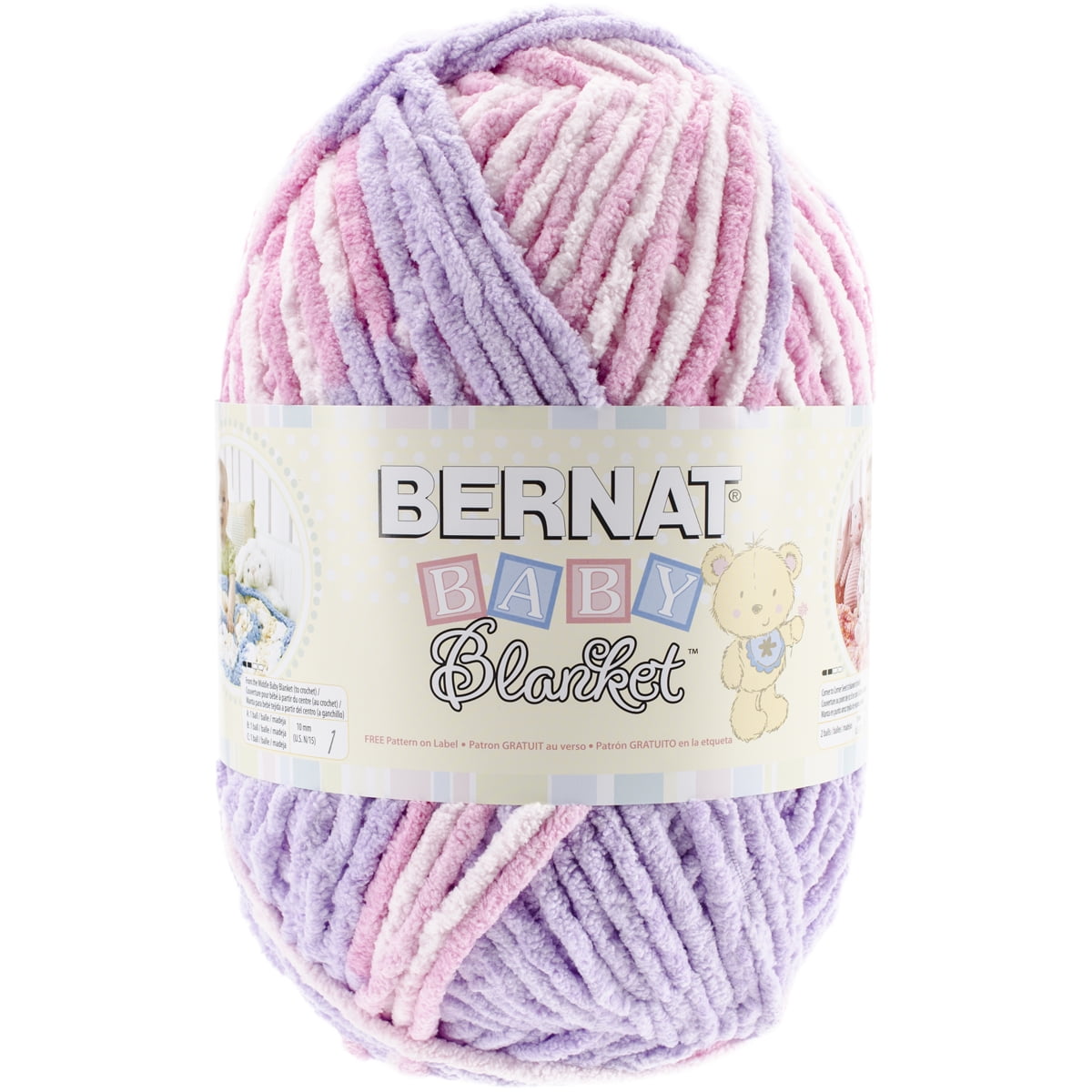 Bernat Baby Blanket Big Ball Pretty Girl
