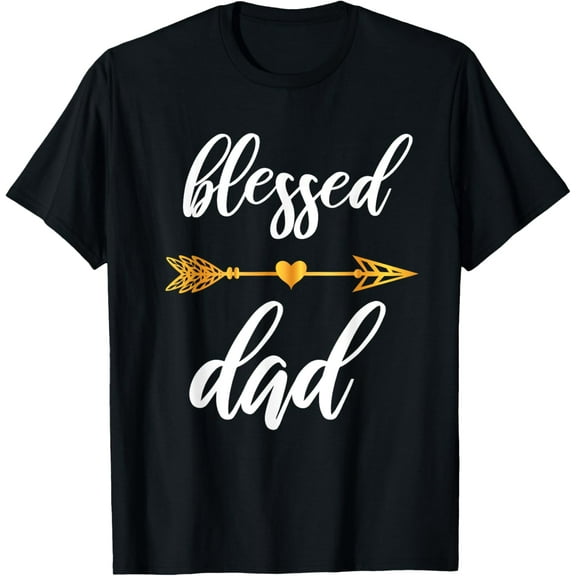 Blessed Dad Shirt Father Family Matching Thanksgiving T-Shirt