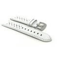 thumbnail image 3 of 22mm GT Rally Perforrated, Vented Racer Leather Watch Strap Band, Stainless Steel Buckle, 3 of 8