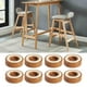 thumbnail image 5 of Elevadores de cama ajustables Elevadores de muebles Altura ajustable Elevador de silla apilable marrón, 5 of 9