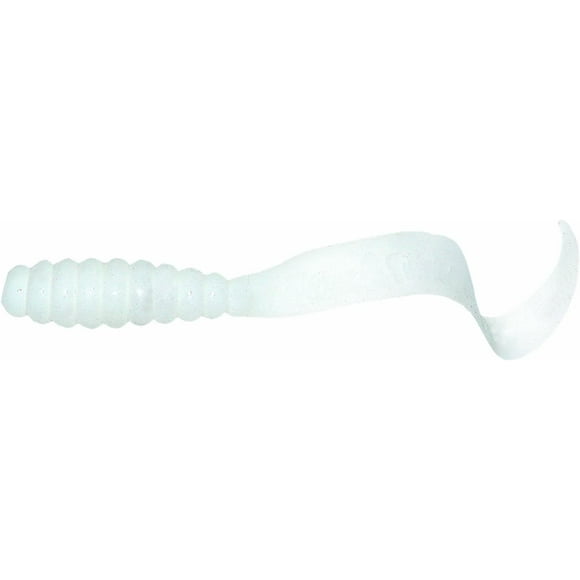 Mister Twister 3" Meeny Tail / White, one Size (MTSF20-1)