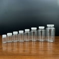 thumbnail image 1 of Las botellas de plástico transparentes de boca grande de 20, 50, 100 y 200 ml se envasan por separado en botellas de PET, botellas de líquido y botellas de muestra de boca ancha., 1 of 5