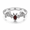 Champagne Gold, variant on Gothic Bat Ring with Cubic Zirconia and Red Teardrop Center Stone, Retro Punk Hip Hop Brass Statement Ring, Dark Aesthetic Jewelry for Men Women