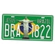 thumbnail image 1 of Letrero metálico de Brasil, placa decorativa para bar, pared, club de coches, garaje, cafetería., 1 of 6