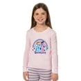 thumbnail image 2 of My Little Pony Girls Twilight Sparkle Rainbow Dash Besties Tight Fit 2PC Sleep Pajama Set, 2 of 5