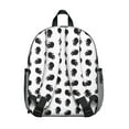 thumbnail image 3 of Snowy Owl Print Waterproof Backpack for Students - Ergonomic & Adjustable School Bag with Padded Straps, 3 of 6