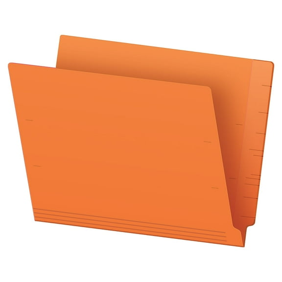 Pendaflex Colored End-Tab Folders Orange H110DOR