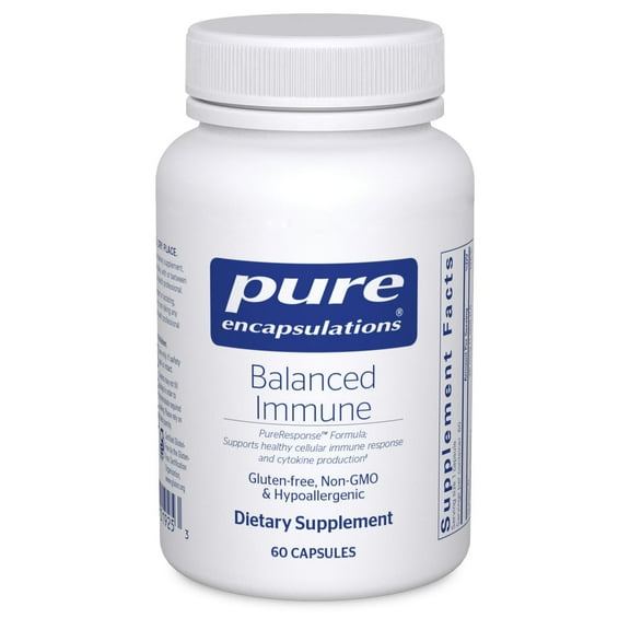 Pure Encapsulations Balanced Immune | Joint, Gastrointestinal and Thyroid Function Support | 60 Capsules
