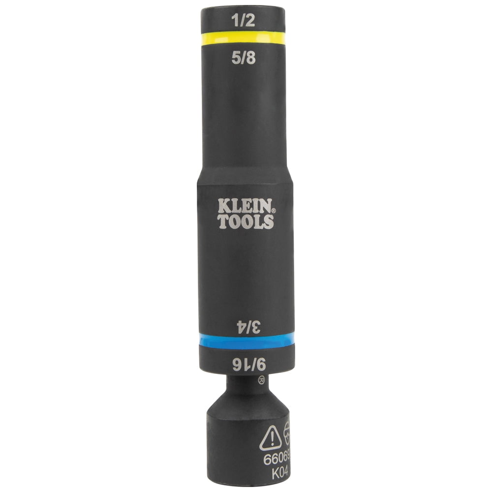 Klein Tools 4-In-1 Flip Quad Socket