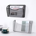 thumbnail image 4 of Tutuviw Chainplus Mesh Wall Mounted File Holder Metal Wall File Pocket Organizer for Office/Home - Single Pocket, 4 of 6