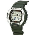 thumbnail image 3 of Casio Men's 24 mm Standard Digital Resin Buckle Wristwatch, Black, MWD-110H-3A, 3 of 3