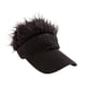thumbnail image 5 of Sombrero con visera y pelo sintético para hombre, portátil, estilo hip hop, para playa Negro, 5 of 9
