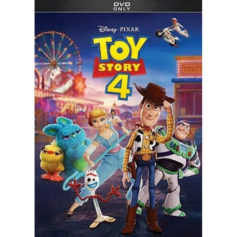 Disney Pixar TOY STORY 1 One 2 Two 3 Three 4 Four 4 DVD Set