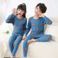 thumbnail image 1 of Conjuntos de pijamas de algodón para niñas, pijamas de Halloween para niños, conjuntos de ropa para niños, ropa de dormir de Feliz Navidad, ropa para el hogar, pijamas para niños, 1 of 4