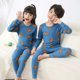 thumbnail image 1 of Pijamas de Navidad para niños, conjunto de ropa de invierno para niños y niñas, Tops con cuello redondo y pantalones largos, ropa de dormir para bebés, pijamas de gato de dibujos animados para niños, 1 of 4