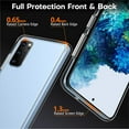 thumbnail image 6 of Case for Galaxy S20 Plus with 2 Pack TPU HD Full Screen Protector Soft, S20 Plus Phone Case Clear TPU Film Drop Shockproof Non-Slip Protective Cover for Samsung Galaxy S20 Plus 5G, 6 of 14