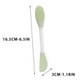 thumbnail image 3 of Silicone Face Mask Brush, Facial Mask Mixing Stick, Double Head Mud Mask Applicator Brush, Soft Rubber Head, Easy to Clean, Multifunctional Beauty Tool for Cream Gel Masks, Durable and Gentle on Skin, 3 of 5