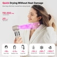 thumbnail image 3 of Peinador de aire caliente 5 en 1 – 2 secadores de pelo de secado rápido con rizadores de aire automáticos, cepillo secador sin encrespamiento para peinar el cabello, alisar, dar volumen y rizar, sin d, 3 of 5